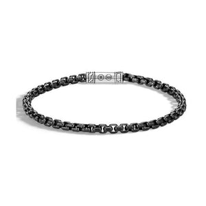 Classic Chain Black PVD Bracelet