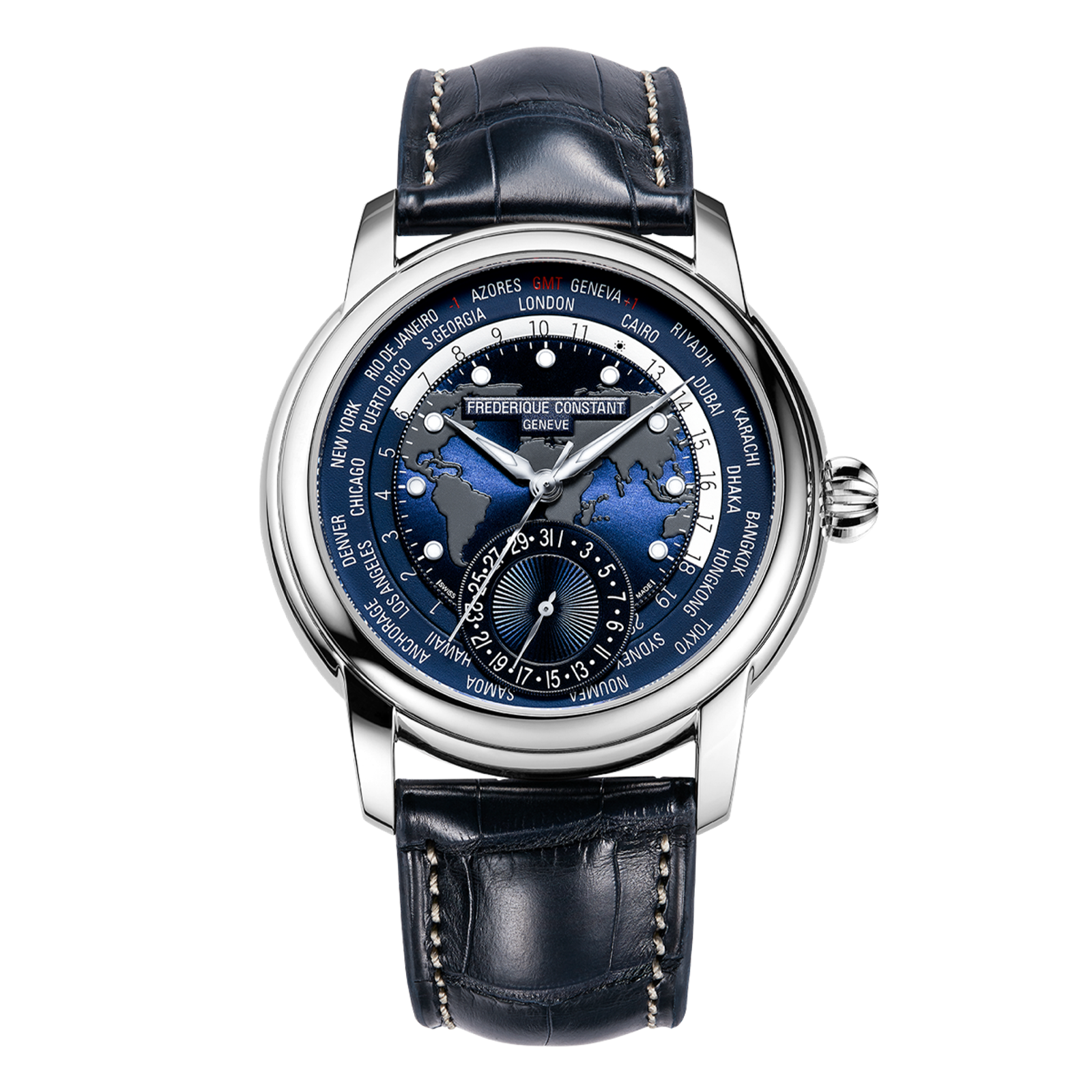 Frederique Constant Manufacture Classic Worldtimer Watch