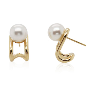 9mm Freshwater Pearl Stud Earrings