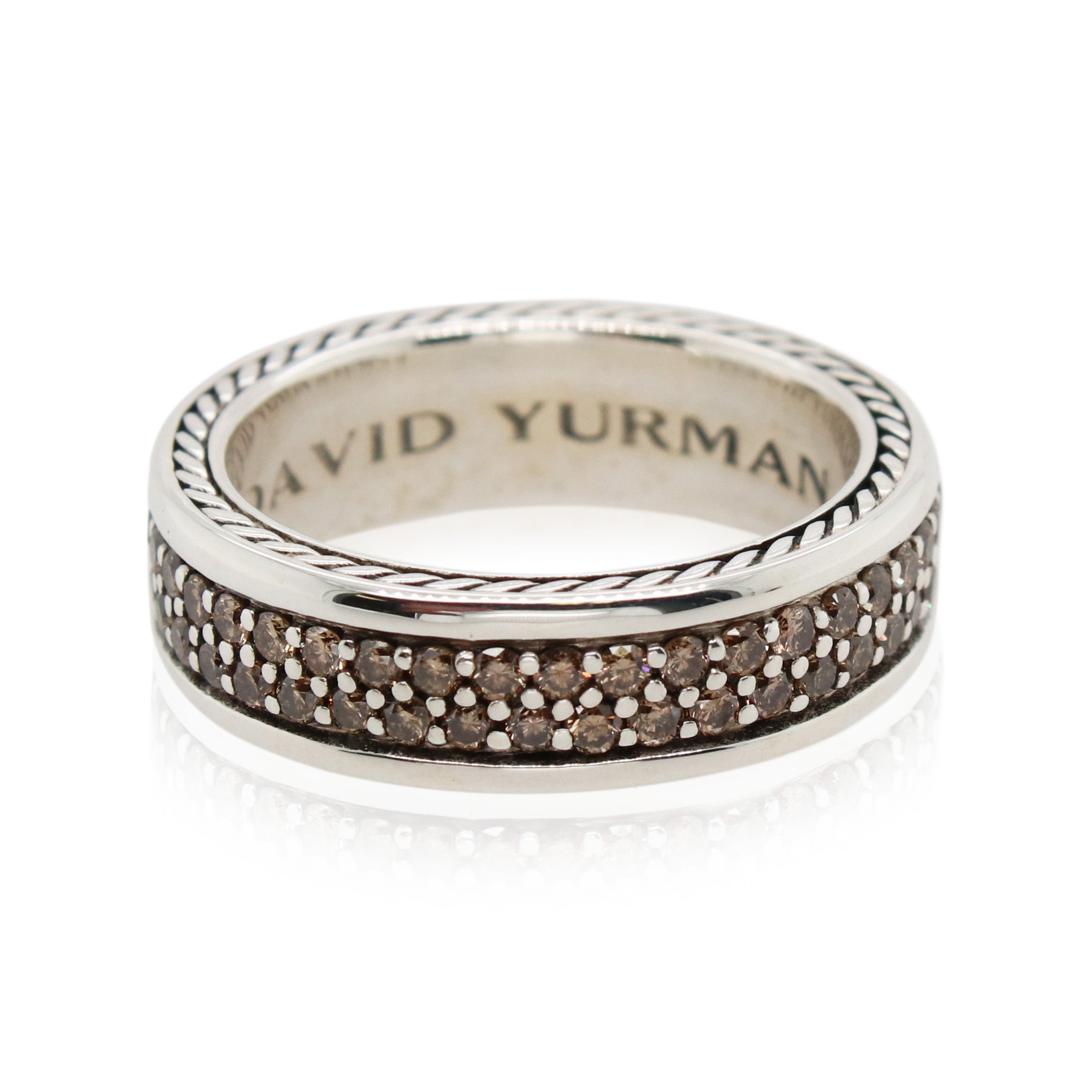Estate David Yurman Cognac Diamond Eternity Band