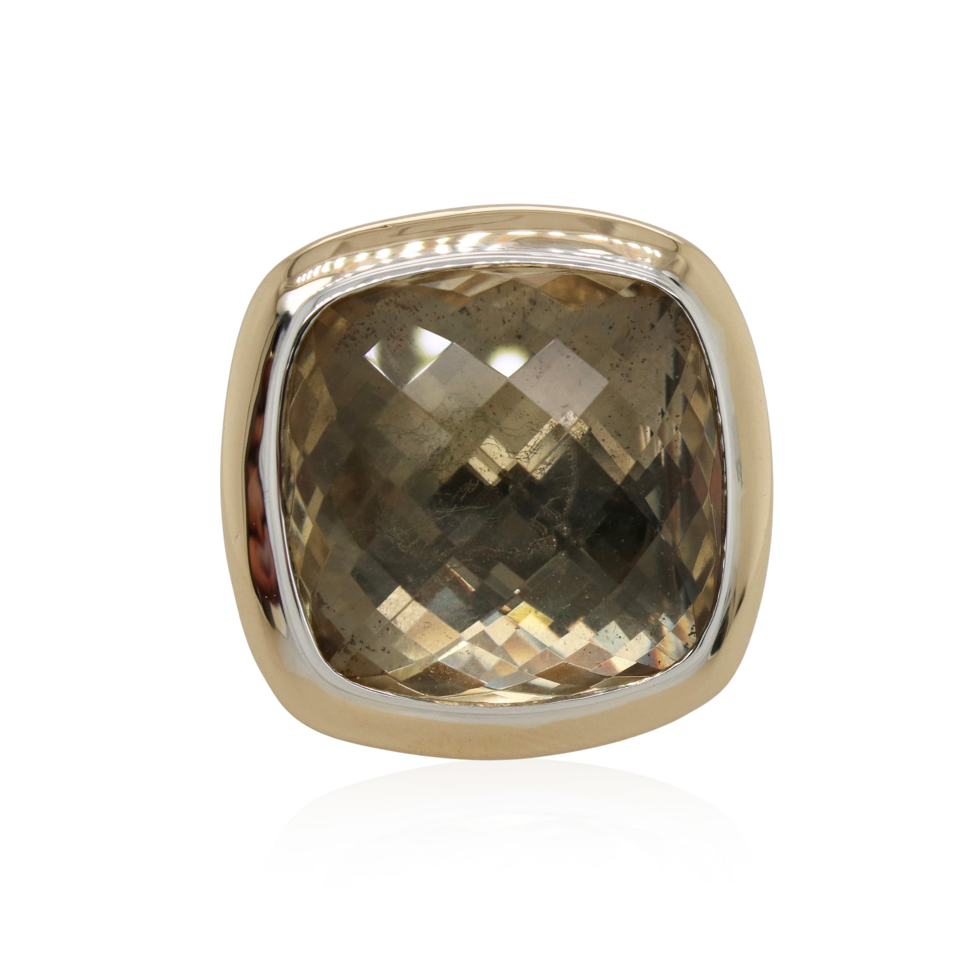 Estate David Yurman Lemon Citrine Albion Ring