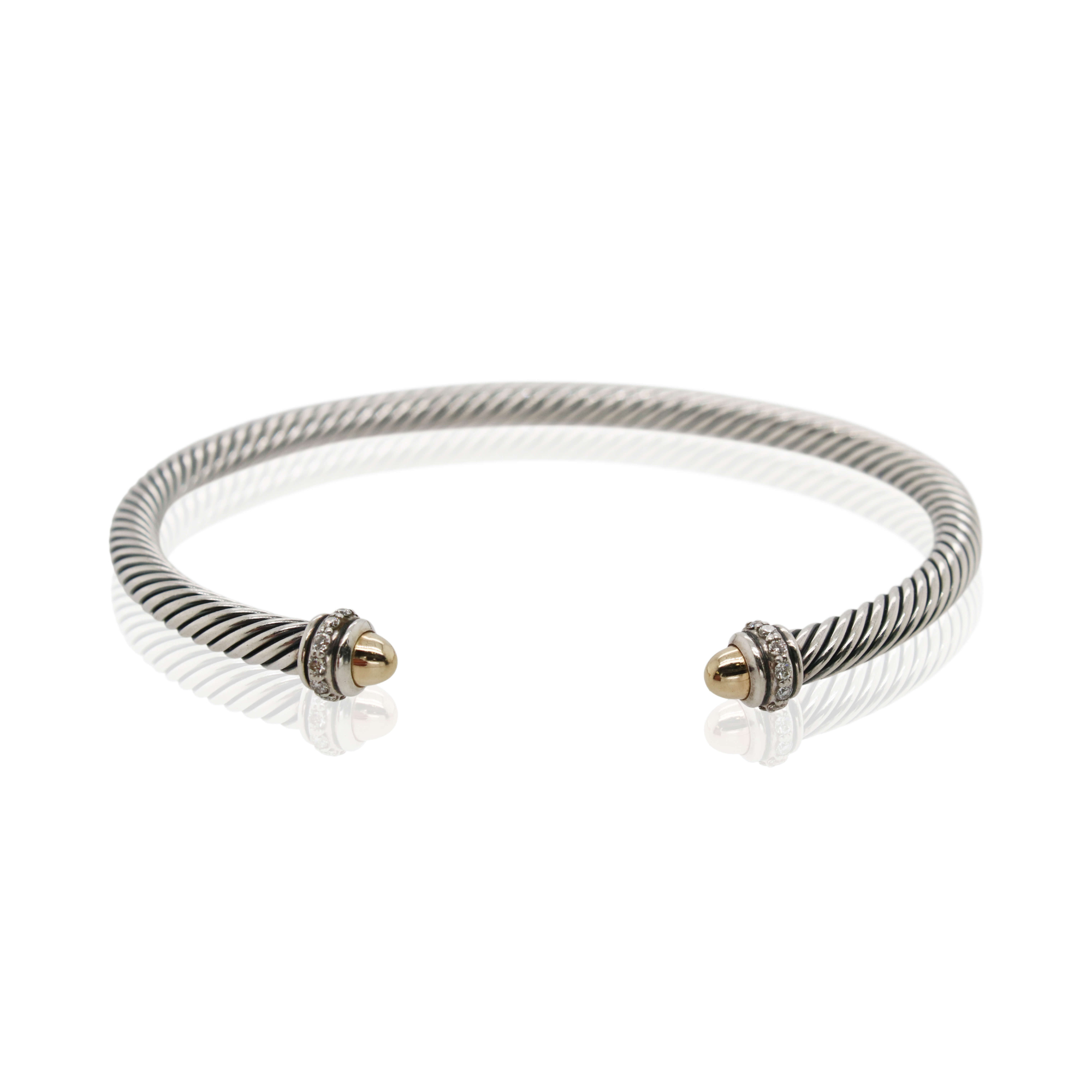 Estate David Yurman Cable Cuff Bracelet