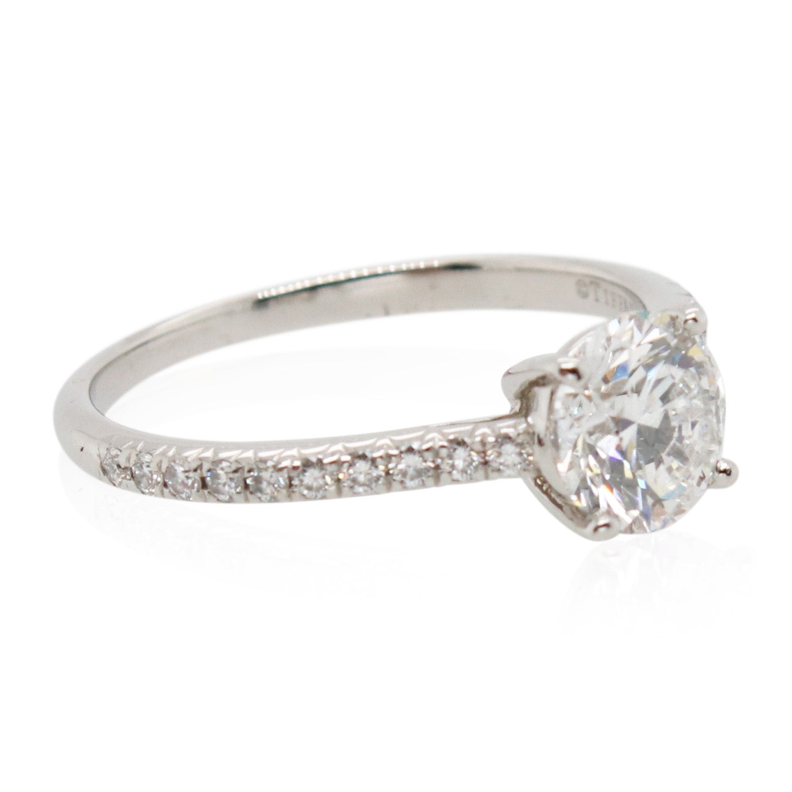 Estate Tiffany & Co. 1.12ct Diamond Ring