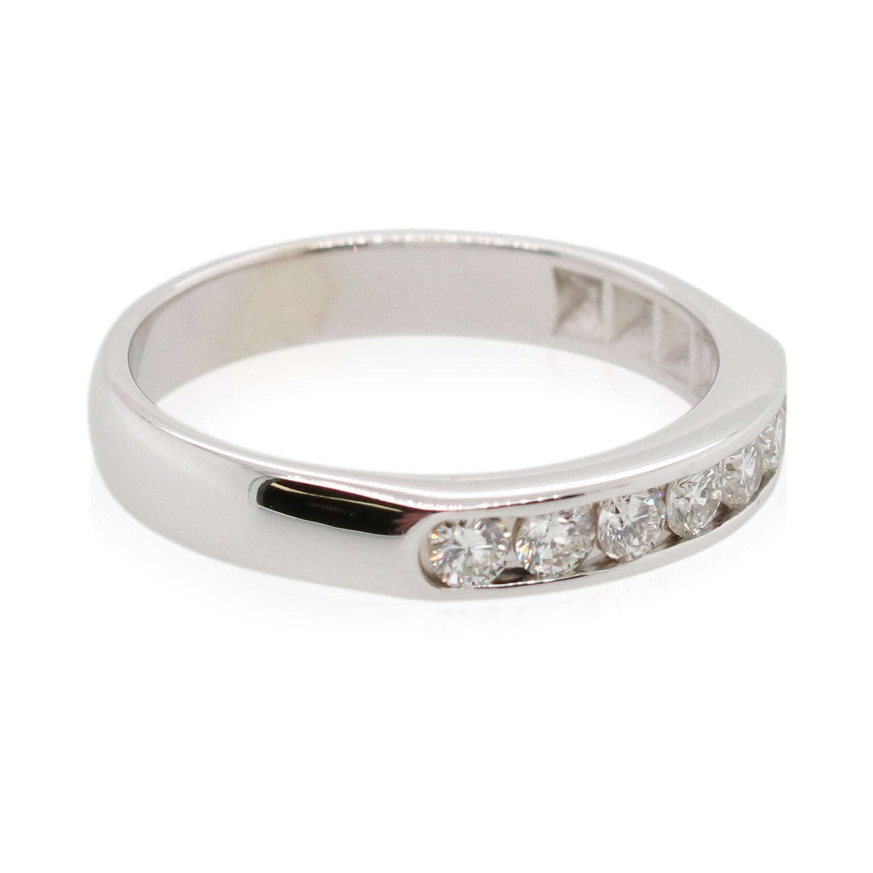 Estate Channel Set 7 Diamond Band