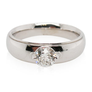 Estate 0.54ct Old European Cut Ring