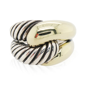 Estate David Yurman Labyrinth Bypass Ring