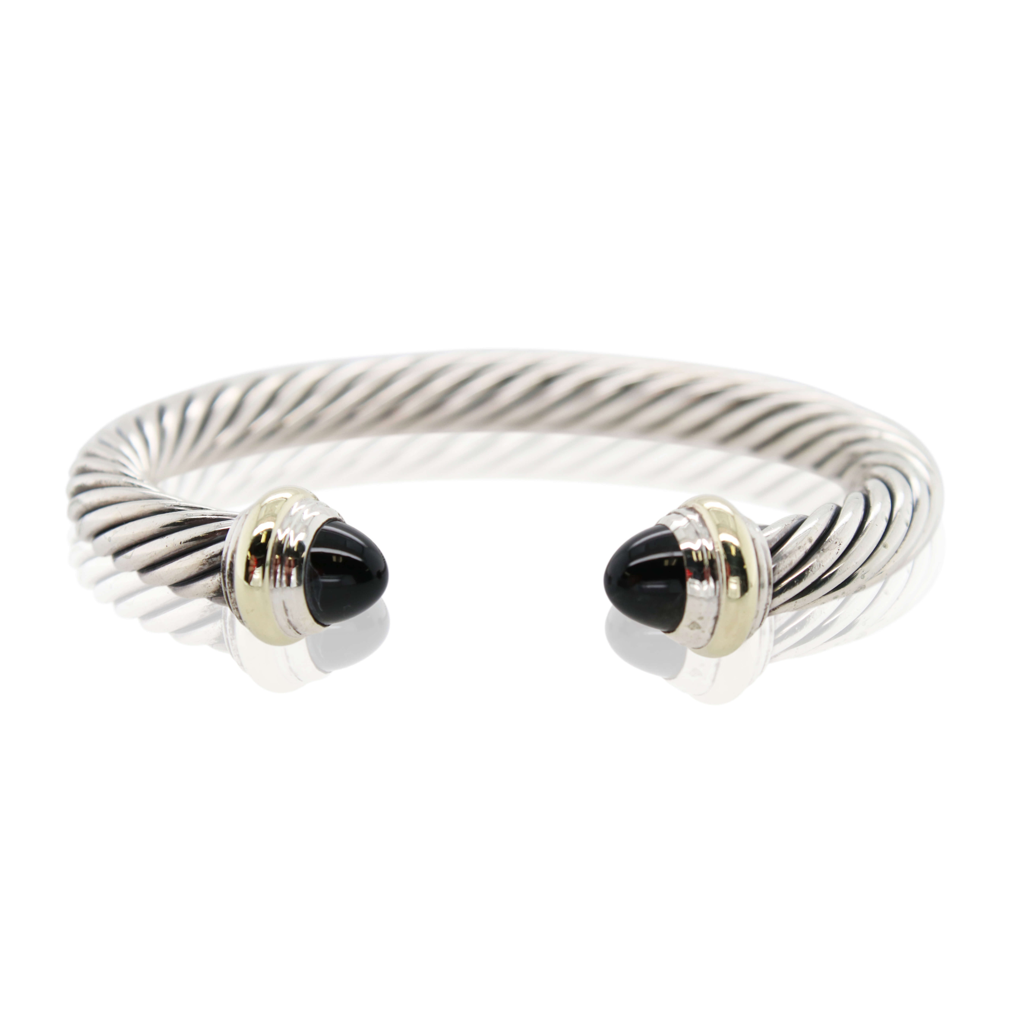 Estate David Yurman Black Onyx Bracelet