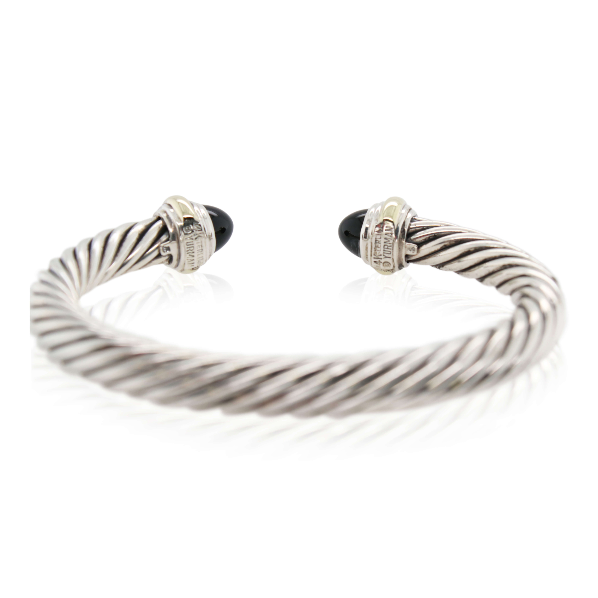 Estate David Yurman Black Onyx Bracelet