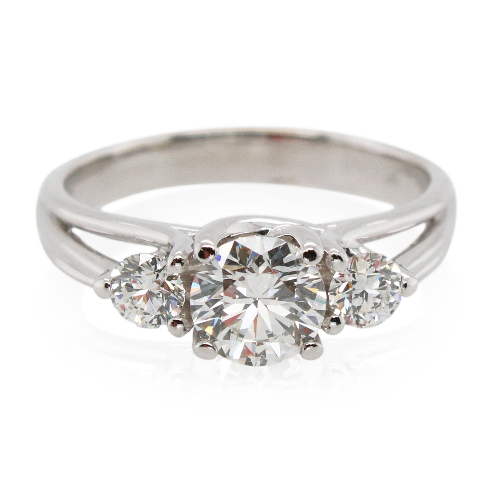 Estate 3 Stone Diamond Ring