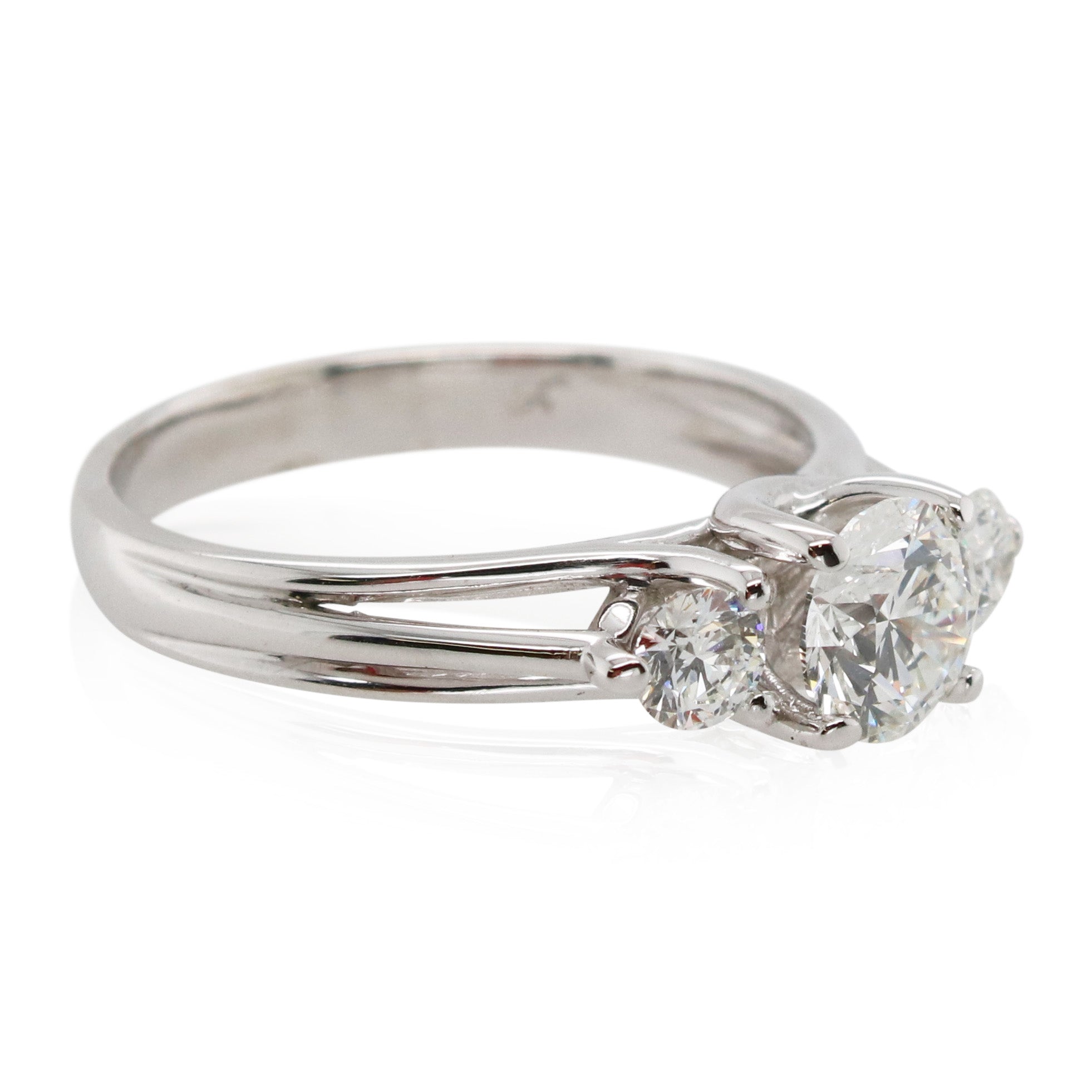 Estate 3 Stone Diamond Ring