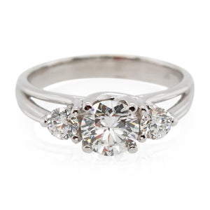Estate 3 Stone Diamond Ring