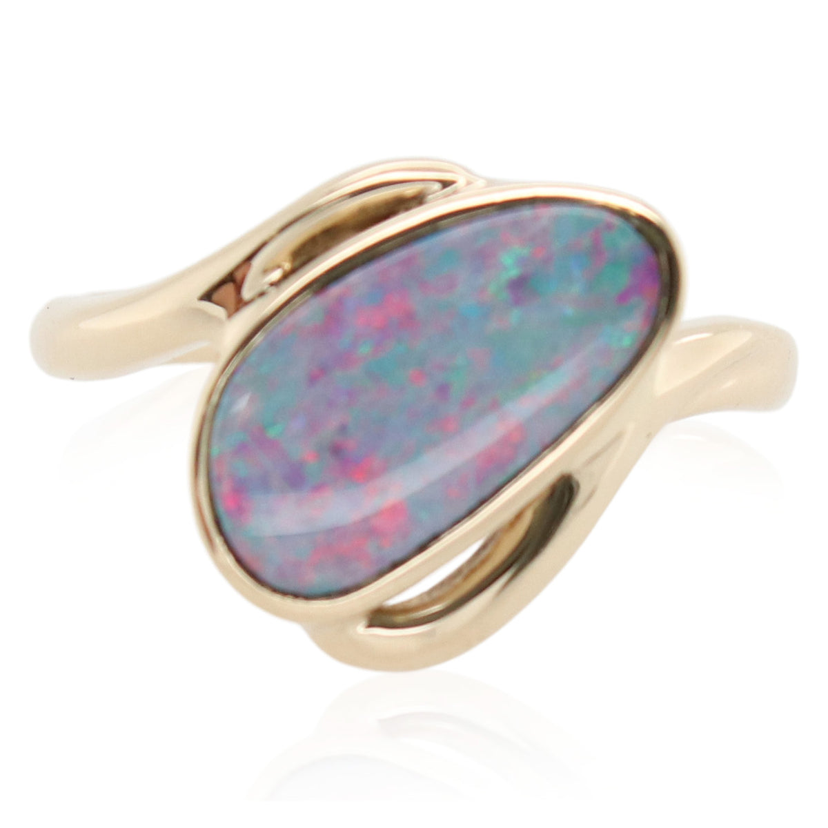 Estate Opal Bypass Ring