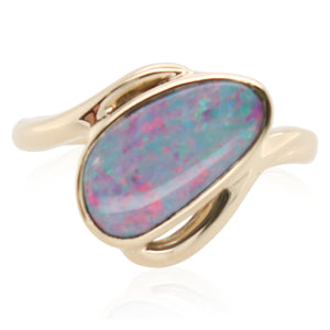 Estate Opal Bypass Ring