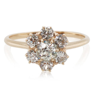 Estate 0.35ct Old European Cut Diamond Ring