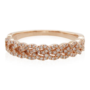 Estate Diamond Wishbone Band
