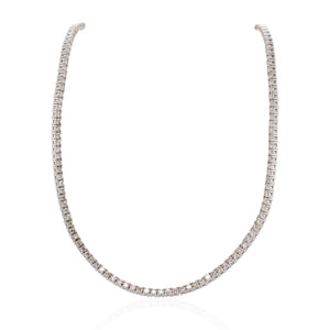 Estate 4.00ct Total Weight Diamond Tennis Necklace