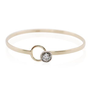 Estate 0.82ct Bezel Set Diamond Bracelet