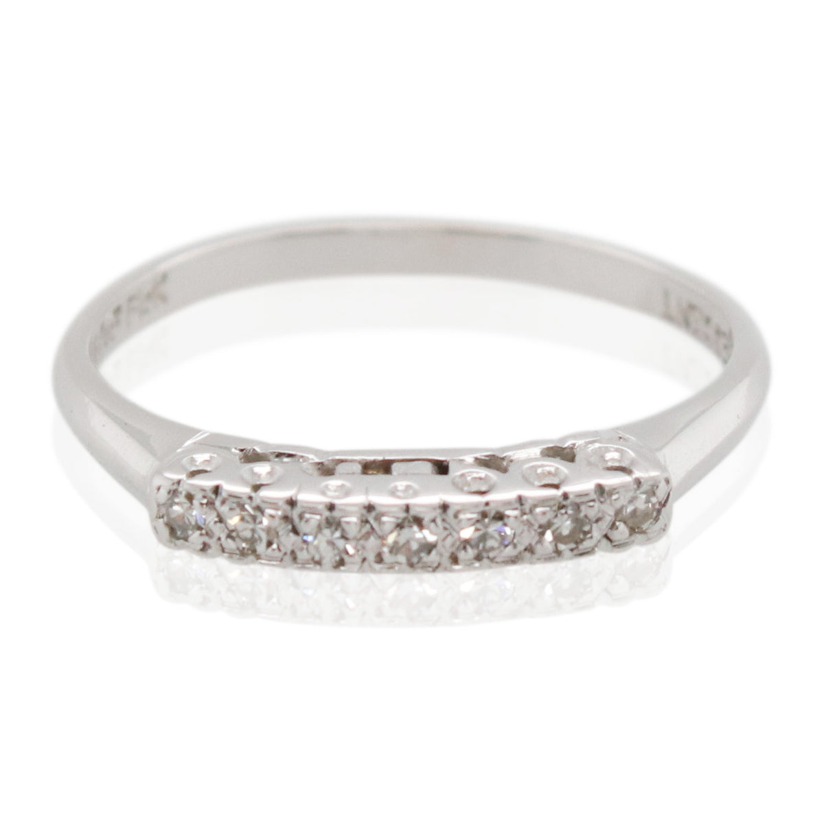 Estate 0.05 Total Carat Weight Diamond Band