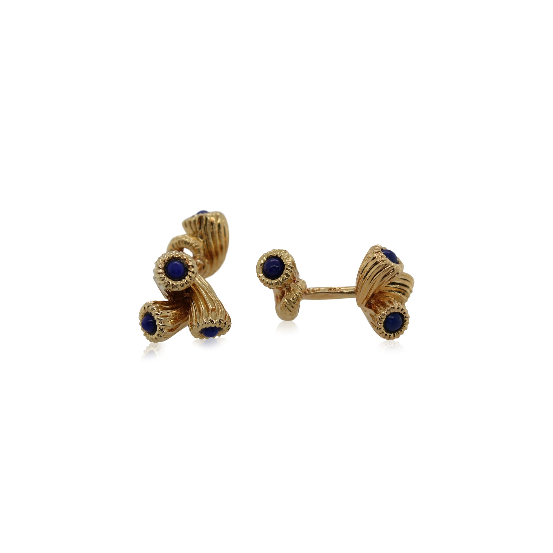 Tiffany Schlumberger Lapis Lazuli Cufflinks
