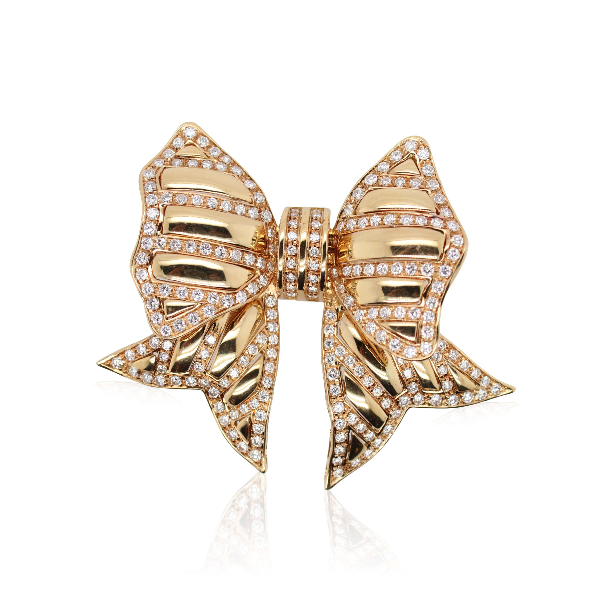Alberto Repossi Diamond Bow Brooch