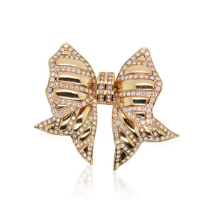 Alberto Repossi Diamond Bow Brooch