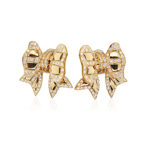 Alberto Repossi Diamond Bow Earrings