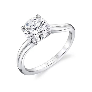 Split Shank Solitaire Engagement Mounting