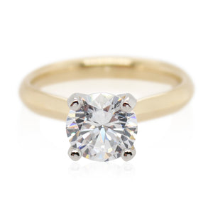 Precision Set Yellow Gold and Platinum New Aire Mounting