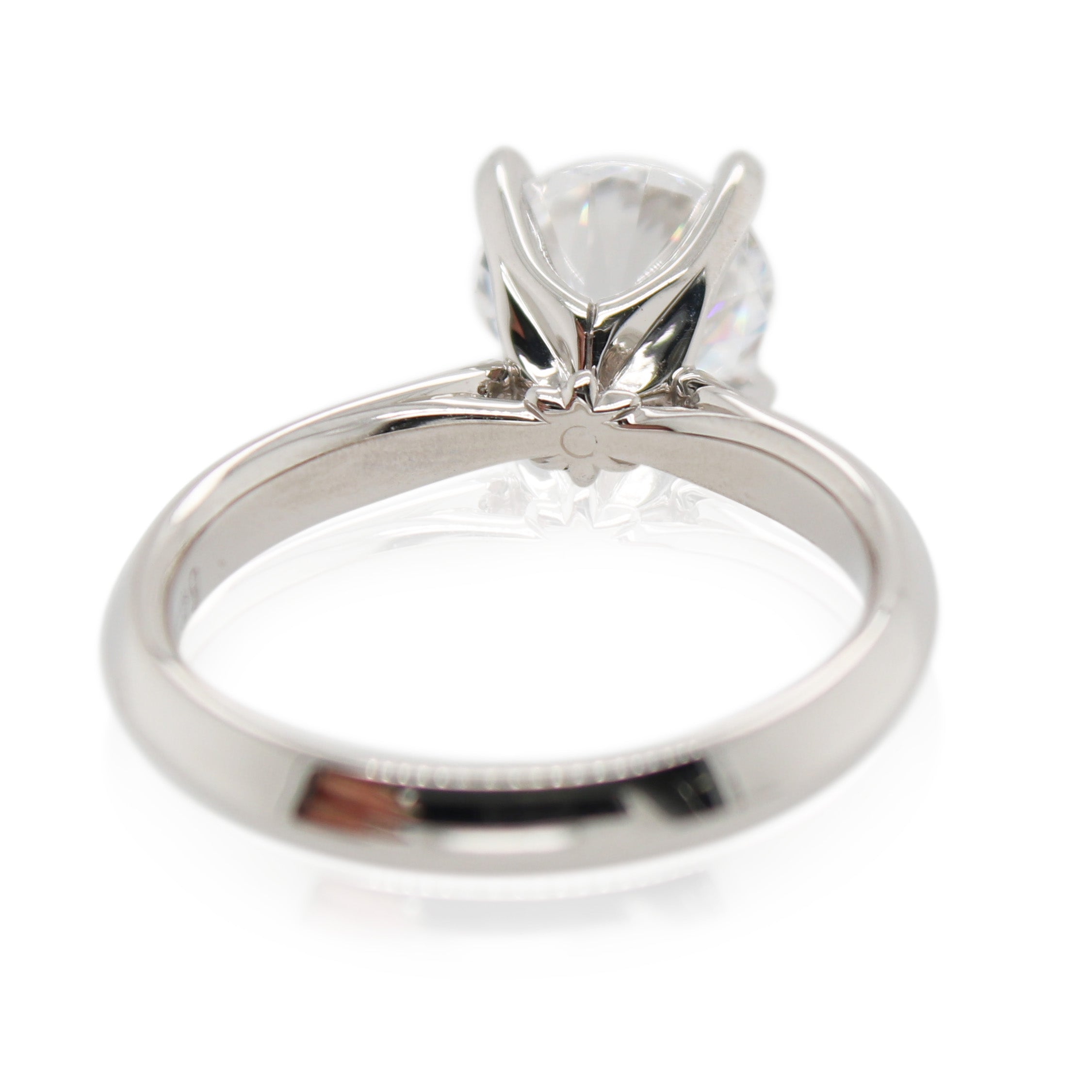 Platinum New Aire Solitaire Mounting