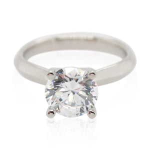 Platinum New Aire Solitaire Mounting