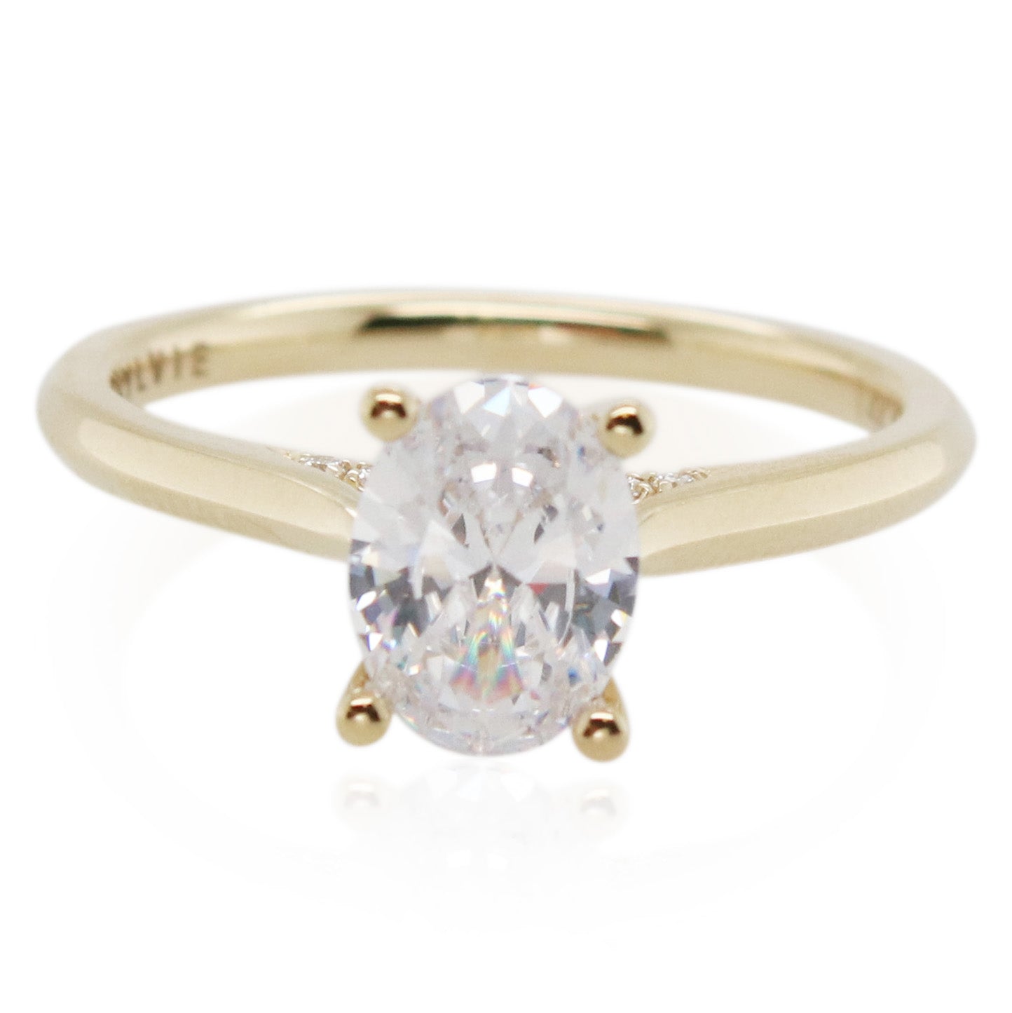 Sylvie 1.50ct Diamond Accented Engagement Ring Mounting