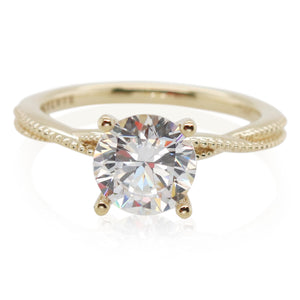 Sylvie 1.50ct Diamond Solitaire Engagement Ring Mounting