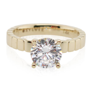 Sylvie 1.50ct Round Diamond Engagement Ring Mounting