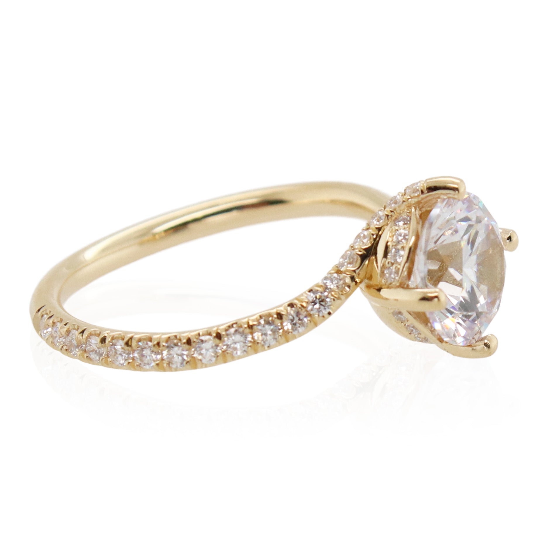 Precision Set 1.50ct Diamond Engagement Ring Mounting