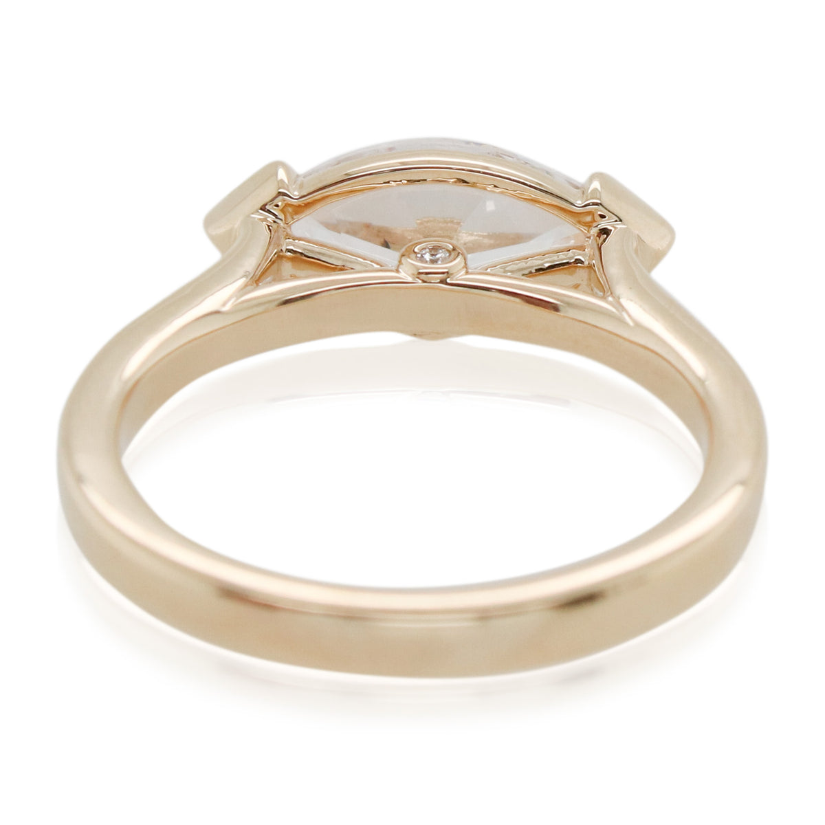 0.02ct Total Weight East/West Marquise Diamond Mounting