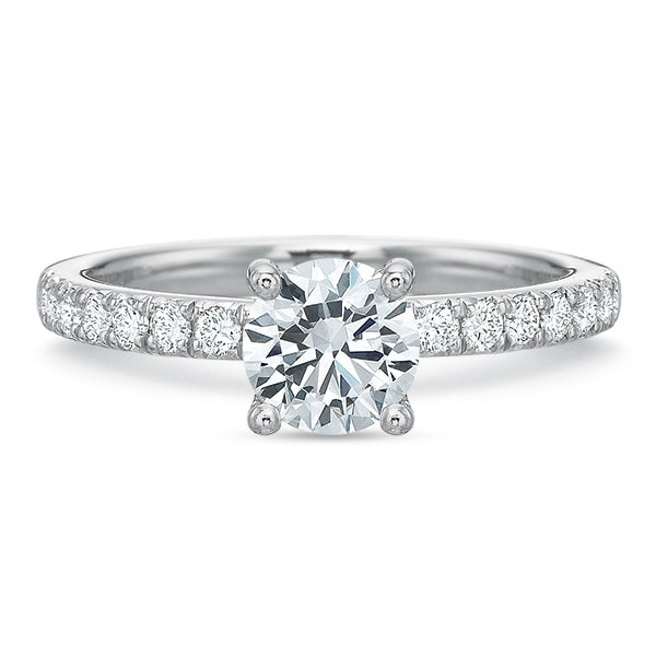 Classic Round Engagement Ring