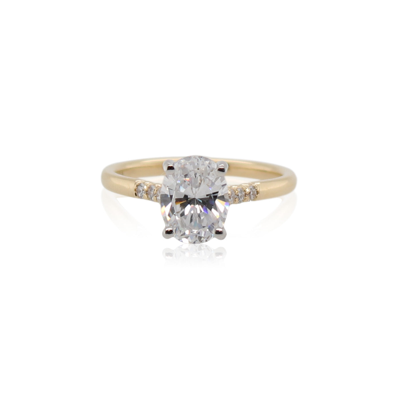 1.50ct Oval Diamond Engagement Ring