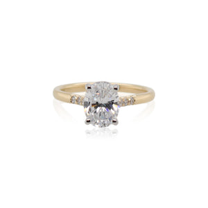 1.50ct Oval Diamond Engagement Ring