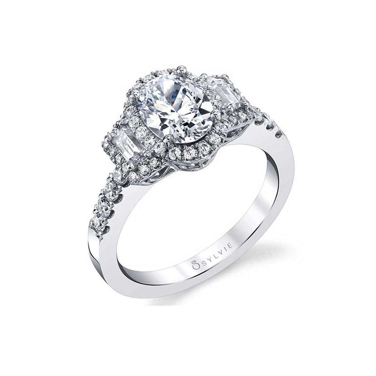 Oval Diamond Engagement Ring