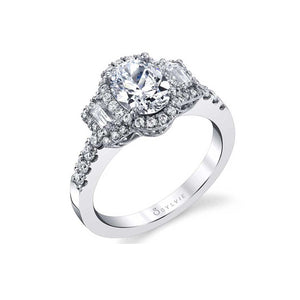 Oval Diamond Engagement Ring