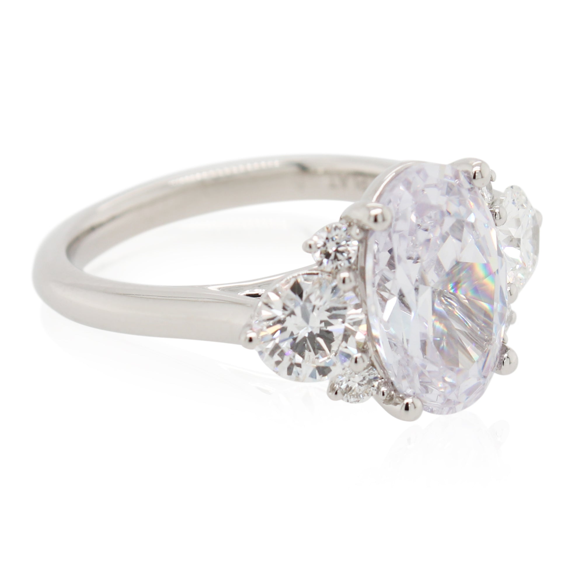 Diamond Accented Engagement Ring