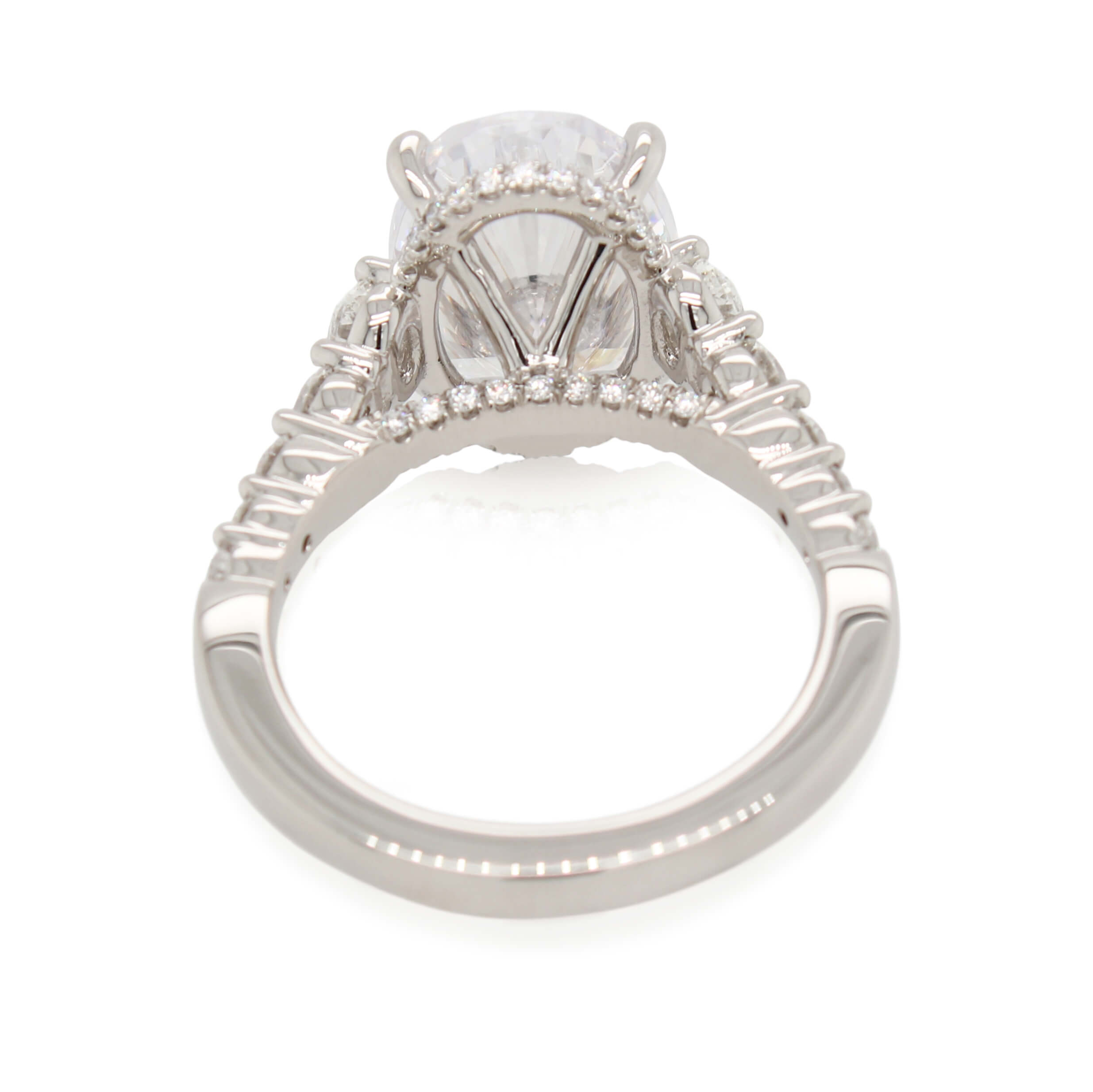 Diamond Accented Engagement Ring