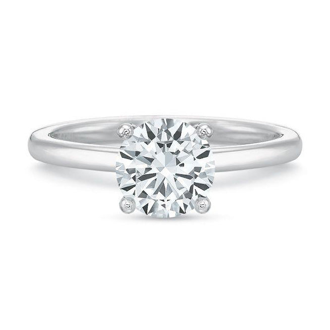 Platinum Classic Solitaire 1ct Engagement Mounting