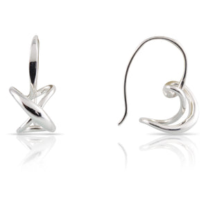 Sterling Silver Secret Heart Earrings