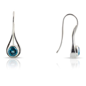 Blue Topaz Desire Earrings