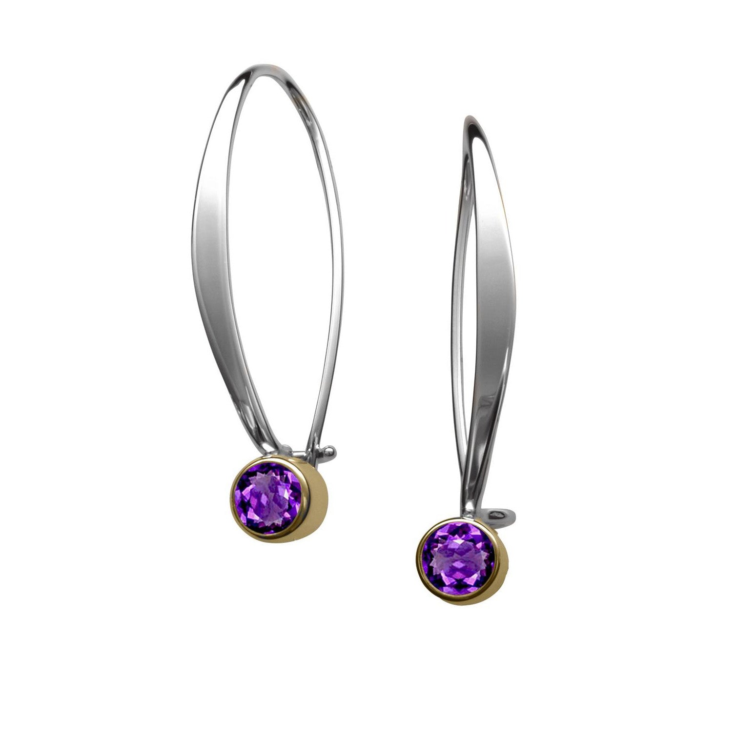 Amethyst Drop Earrings