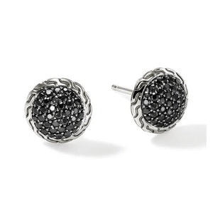 10mm Black Sapphire Studs