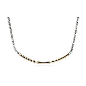 John Hardy Curved Bar Necklace