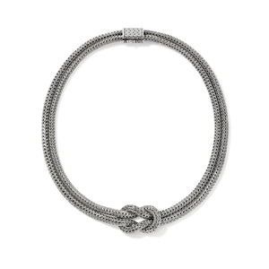 Love Knot Extra Small Double Chain Necklace