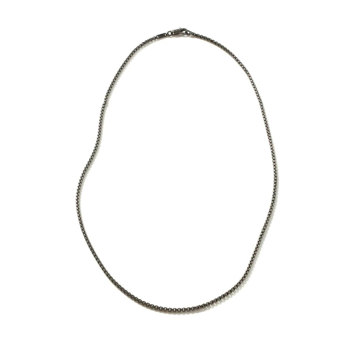 John Hardy Black Rhodium 22" Chain